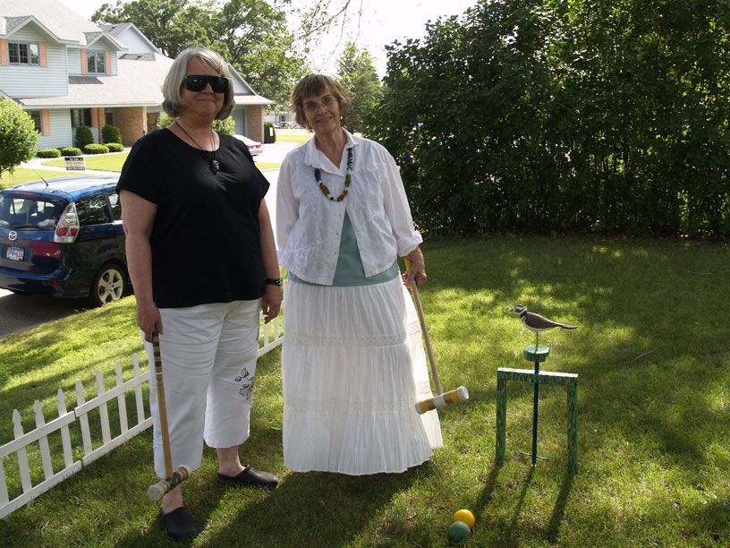 croquet players