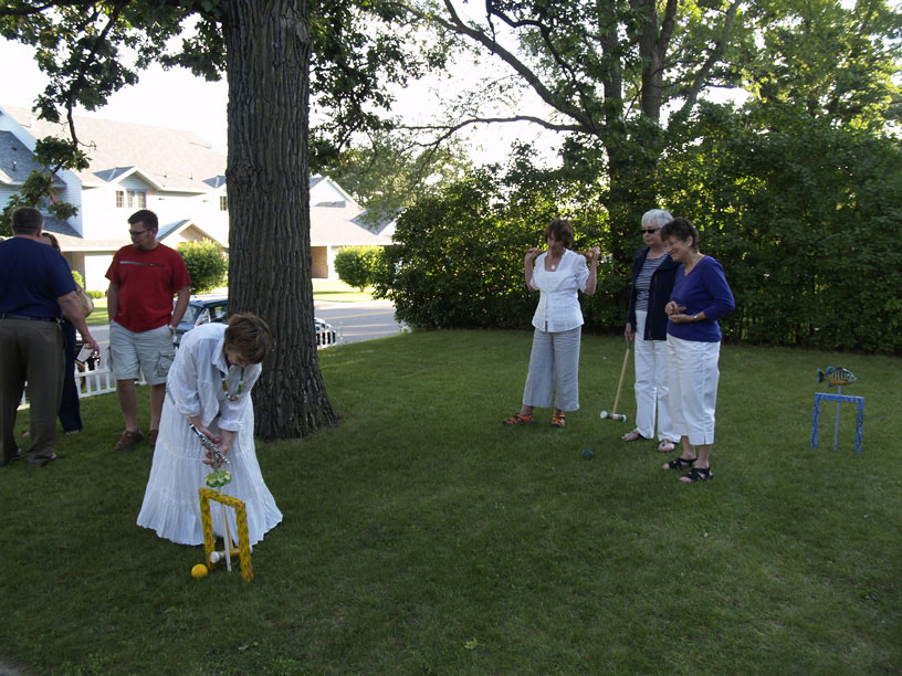 croquet players